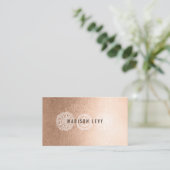 Bronzespitze-Spraybräunende Beautician-Karten Terminkarte (Stehend Vorderseite)