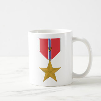 Bronzestern mit V Kaffeetasse
