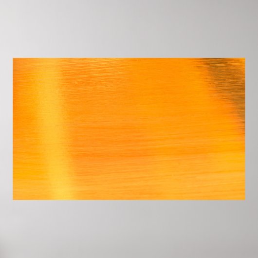 Bronzestraße aus Gold Steel, gealtert, legiert, Poster (Vorne)