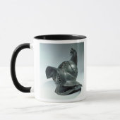 Bronzesturzhelm von Thracian Gladiator, römisch, Tasse (Links)
