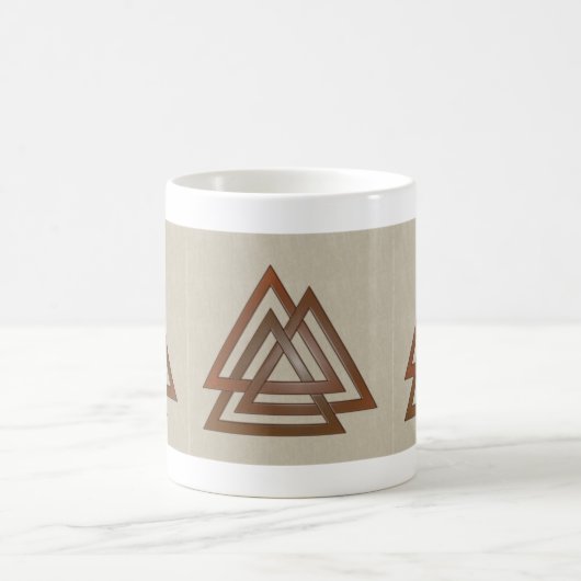 BronzeValknut Tasse (Mittel)