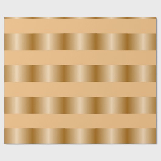 Bronzeverlauf Geschenkpapier (Flach)