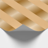 Bronzeverlauf Geschenkpapier (Ecke)