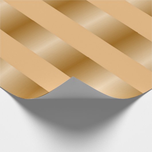 Bronzeverlauf Geschenkpapier (Ecke)