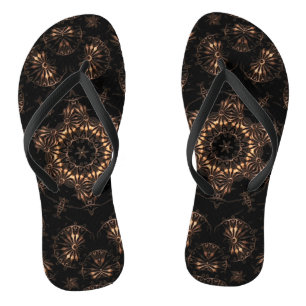 Bronzezeit-Mandala Badesandalen