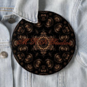 Bronzezeit-Mandala Button (Beispiel)