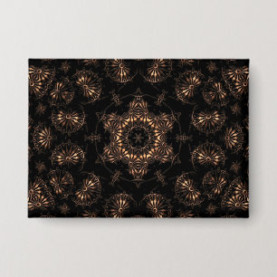 Bronzezeit-Mandala Button