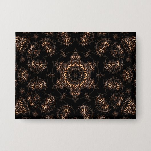 Bronzezeit-Mandala Button (Vorderseite)