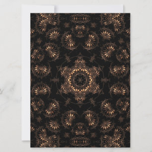 Bronzezeit-Mandala  Feiertagskarte
