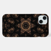 Bronzezeit-Mandala iPhone Hülle (Rückseite (Horizontal))