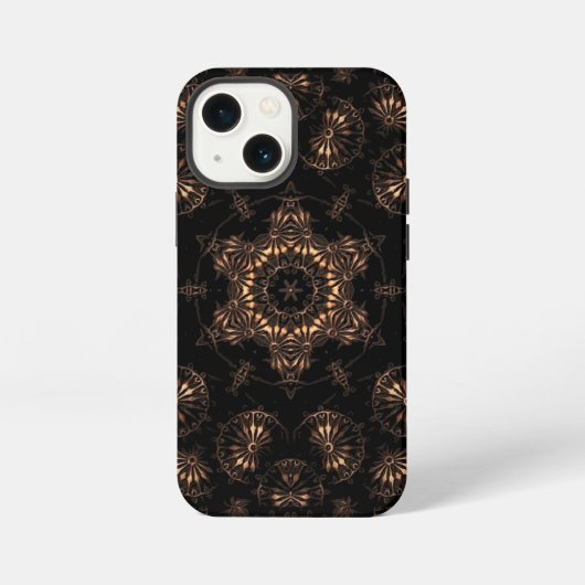 Bronzezeit-Mandala iPhone Hülle (Rückseite)