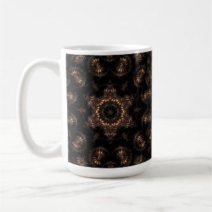 Bronzezeit-Mandala Kaffeetasse