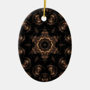 Bronzezeit-Mandala Keramik Ornament