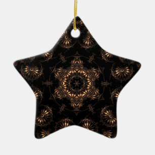 Bronzezeit-Mandala Keramik Ornament