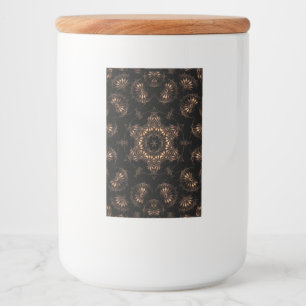Bronzezeit-Mandala Lebensmitteletikett