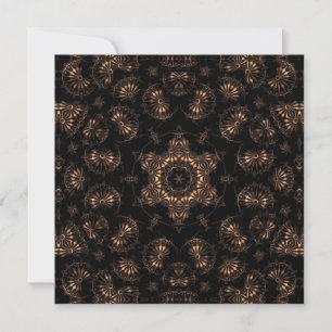 Bronzezeit-Mandala Mitteilungskarte