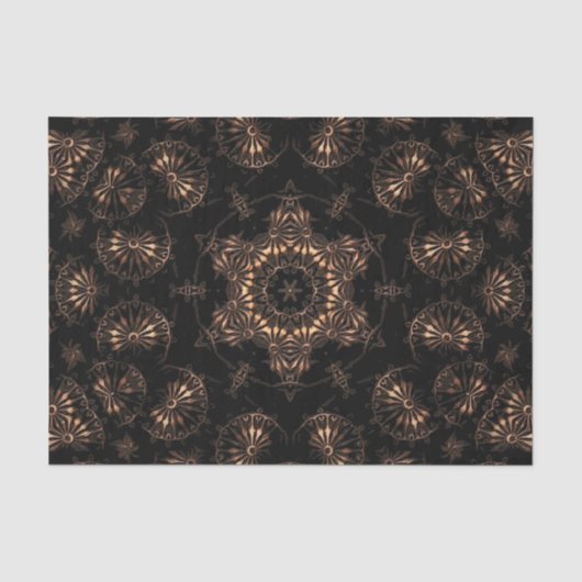 Bronzezeit-Mandala  Seidenpapier (Vorderseite)