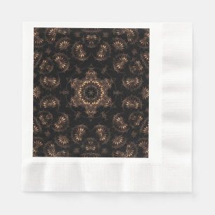 Bronzezeit-Mandala Serviette