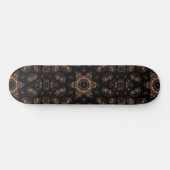 Bronzezeit-Mandala  Skateboard (Horizontal)