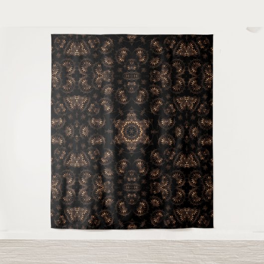 Bronzezeit-Mandala Wandteppich (Vorderseite)