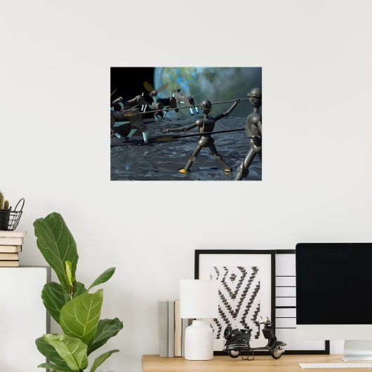 Bronzezeit Poster (Heimbüro)