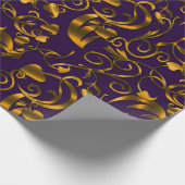 Bronzieren Sie 8. Hochzeitstag Geschenkpapier (Ecke)