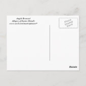 Bronzino - Anschuldigung Dantes Postkarte (Rückseite)