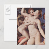 Bronzino - Vorwurf der Liebe Postkarte (Vorne/Hinten)