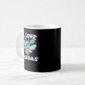 Brood X Cicada I Liebe Cicada Kaffeetasse (Vorderseite Links)