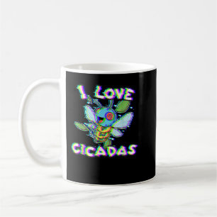 Brood X Cicada I Liebe Cicada Kaffeetasse