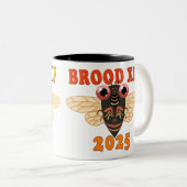 Brood XIV Cicada Tasse (VorderseiteRechts)