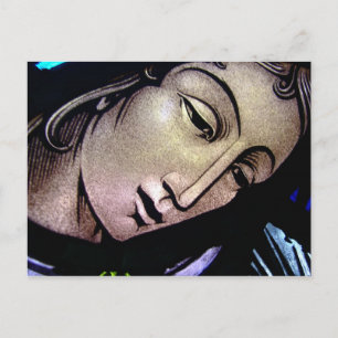 Brooding Mary Postkarte