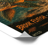Brook Flyfish La Pine Creek Beast Poster (Ecke)