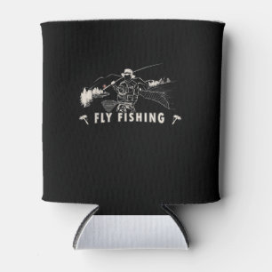 Brook Forellenfischer Fang Geschenk Fischerei Lini Dosenkühler