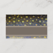 Brook Forellenfischer-Visitenkarte Visitenkarte (Rückseite)