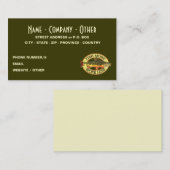 Brook Forellenflieger Visitenkarte (Vorne/Hinten)