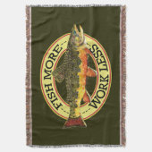 Brook Foreut Fisherman Decke (Vorderseite Vertikal)
