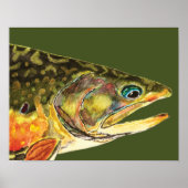 Brook Foreut Fisherman Poster (Vorne)