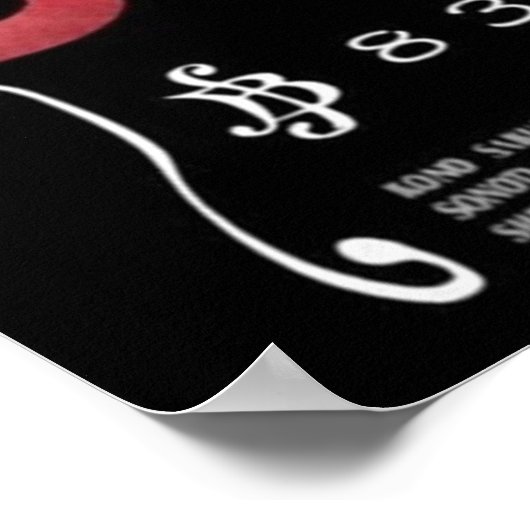 Brook Gewollt Poster (Ecke)