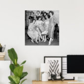 Brook Johns mit Uncle Sams Follies: 1924 Poster (Heimbüro)