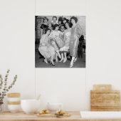 Brook Johns mit Uncle Sams Follies: 1924 Poster (Küche)