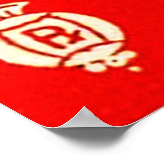 Brook & Son Arkham-Label Poster (Ecke)