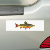 Brook Trout Fischmalerei Autoaufkleber (Auf Auto)