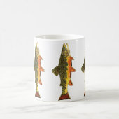 Brook Trout Fischmalerei Kaffeetasse (Mittel)