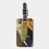 Brook Trout Gepäckanhänger (Vorderseite vertikal)