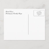 Brook Trout Painting Postcard Postkarte (Rückseite)