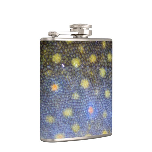 Brook Trout Scales Flachmann (Rechts)