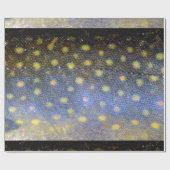 Brook Trout Scales Geschenkpapier (Flach)