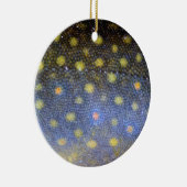 Brook Trout Scales Keramik Ornament (Rechts)