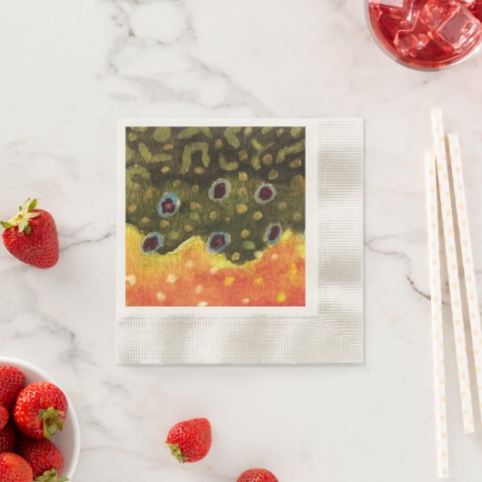 Brook Trout Serviette (Beispiel)